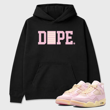 Sneaker match tees – Sneaker Tees To Match Air Jordan 4 Iced Carmine Shoes – Dope 23 Tee Black 1