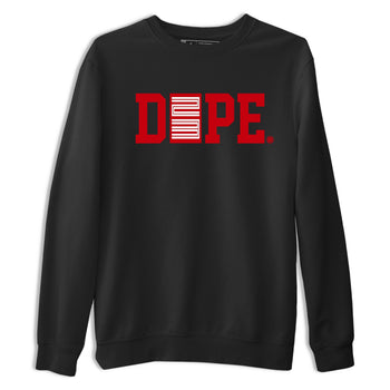 Sneaker match tees – Sneaker Tees To Match Air Jordan 5 Fire Red Shoes – Dope 23 Tee Black 2