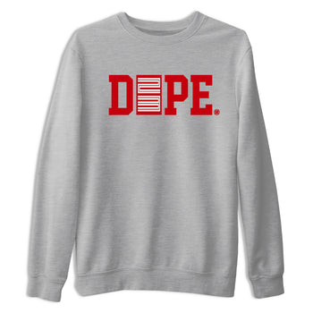Sneaker match tees – Sneaker Tees To Match Air Jordan 5 Fire Red Shoes – Dope 23 Tee Heather Grey 2