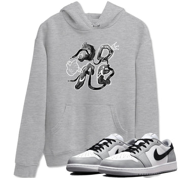 AJ1 Wolf Grey shirts to match jordans Dope sneaker match tees Air Jordan 1 Wolf Grey SNRT Sneaker Tees streetwear brand Heather Grey 1 unisex cotton tee
