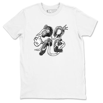 AJ1 Wolf Grey shirts to match jordans Dope sneaker match tees Air Jordan 1 Wolf Grey SNRT Sneaker Tees streetwear brand White 2 unisex cotton tee