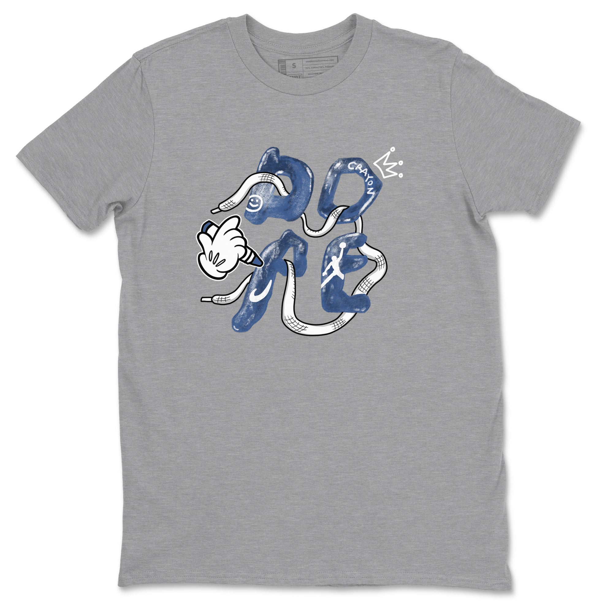 11s Diffused Blue shirts to match jordans Dope sneaker match tees Air Jordan 11 Diffused Blue SNRT Sneaker Tees streetwear brand Heather Grey 2 unisex cotton tee