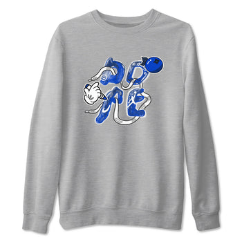 12s Blueberry shirts to match jordans Dope sneaker match tees Air Jordan 12 Blueberry SNRT Sneaker Release Tees unisex cotton Heather Grey 2 crew neck shirts