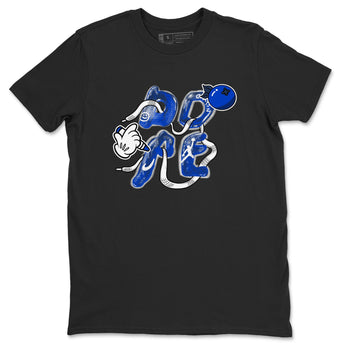 12s Blueberry shirts to match jordans Dope sneaker match tees Air Jordan 12 Blueberry SNRT Sneaker Release Tees unisex cotton Black 2 crew neck shirts