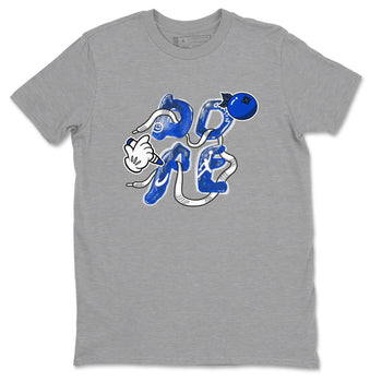 12s Blueberry shirts to match jordans Dope sneaker match tees Air Jordan 12 Blueberry SNRT Sneaker Release Tees unisex cotton Heather Grey 2 crew neck shirts