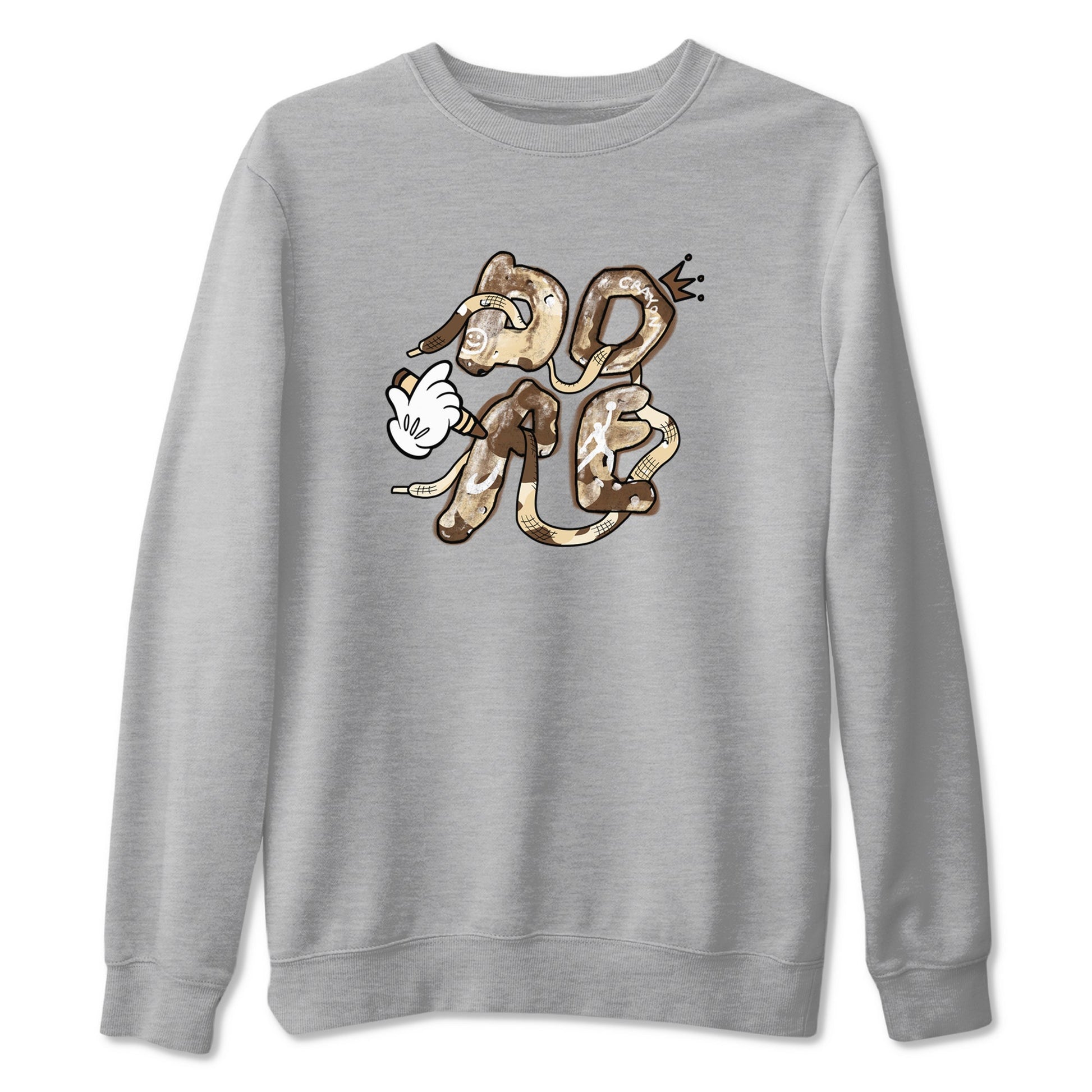 3s Desert Camo shirts to match jordans Dope sneaker match tees Air Jordan 3 Desert Camo SNRT Sneaker Tees streetwear brand Heather Grey 2 unisex cotton tee