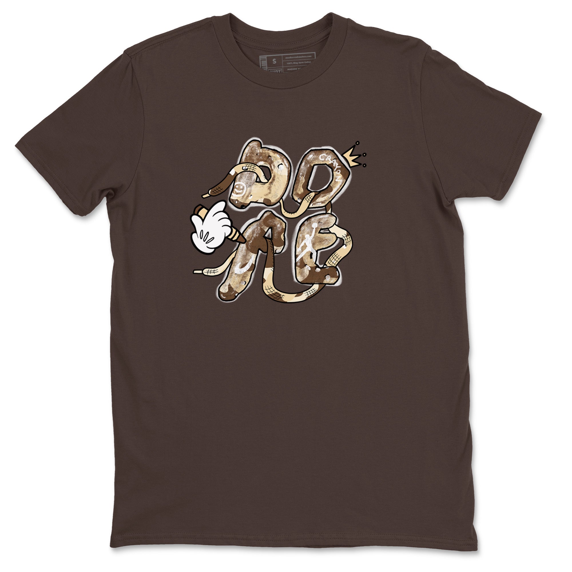 3s Desert Camo shirts to match jordans Dope sneaker match tees Air Jordan 3 Desert Camo SNRT Sneaker Tees streetwear brand Dark Chocolate 2 unisex cotton tee