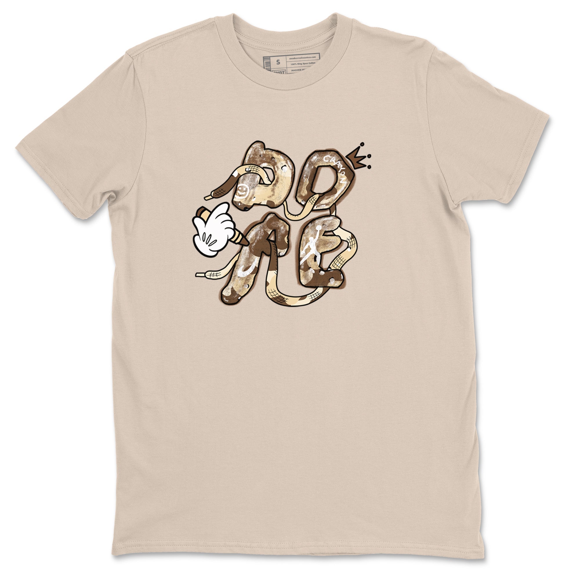 3s Desert Camo shirts to match jordans Dope sneaker match tees Air Jordan 3 Desert Camo SNRT Sneaker Tees streetwear brand Sand 2 unisex cotton tee