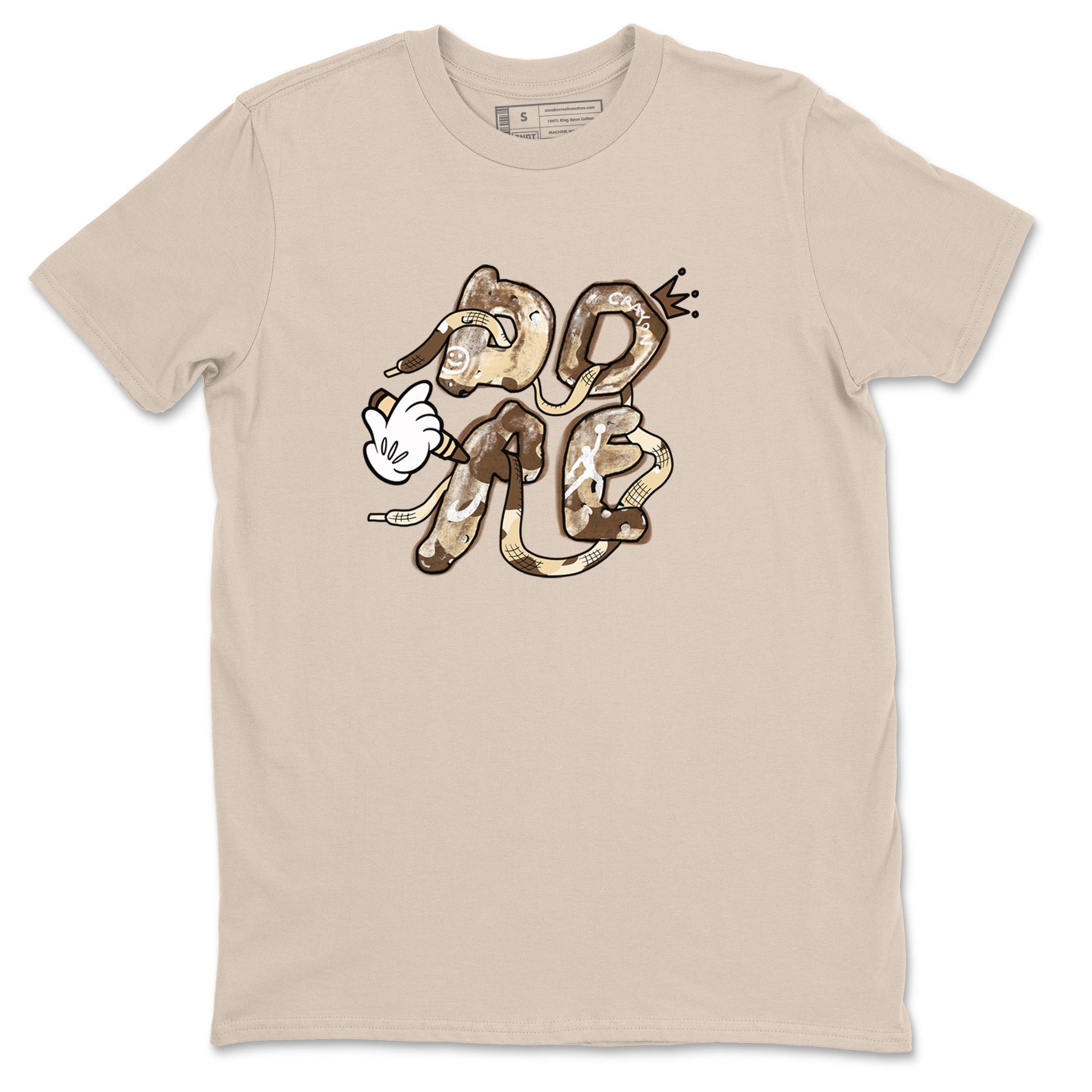 3s Desert Camo shirts to match jordans Dope sneaker match tees Air Jordan 3 Desert Camo SNRT Sneaker Tees streetwear brand Sand 2 unisex cotton tee