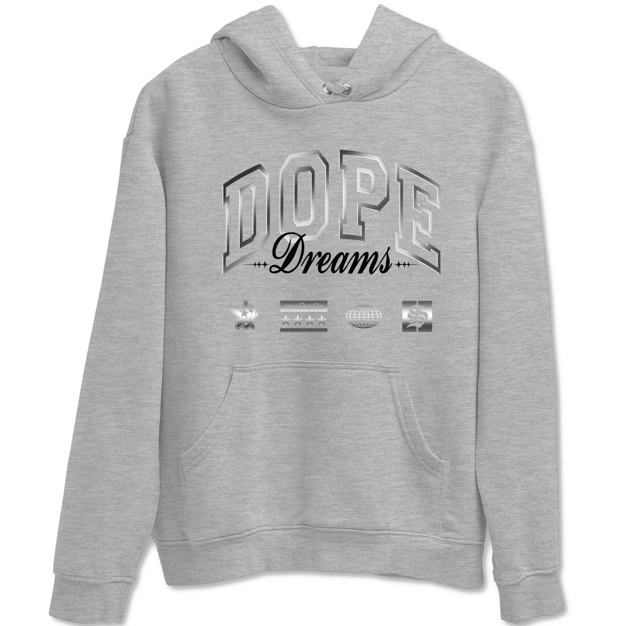 AE 1 Silver Metallic shirts to match jordans Dope Dreams graphic tees AE 1 Silver Metallic t shirts to match sneakers SNRT Sneaker Tees unisex cotton Heather Grey 2 shirts