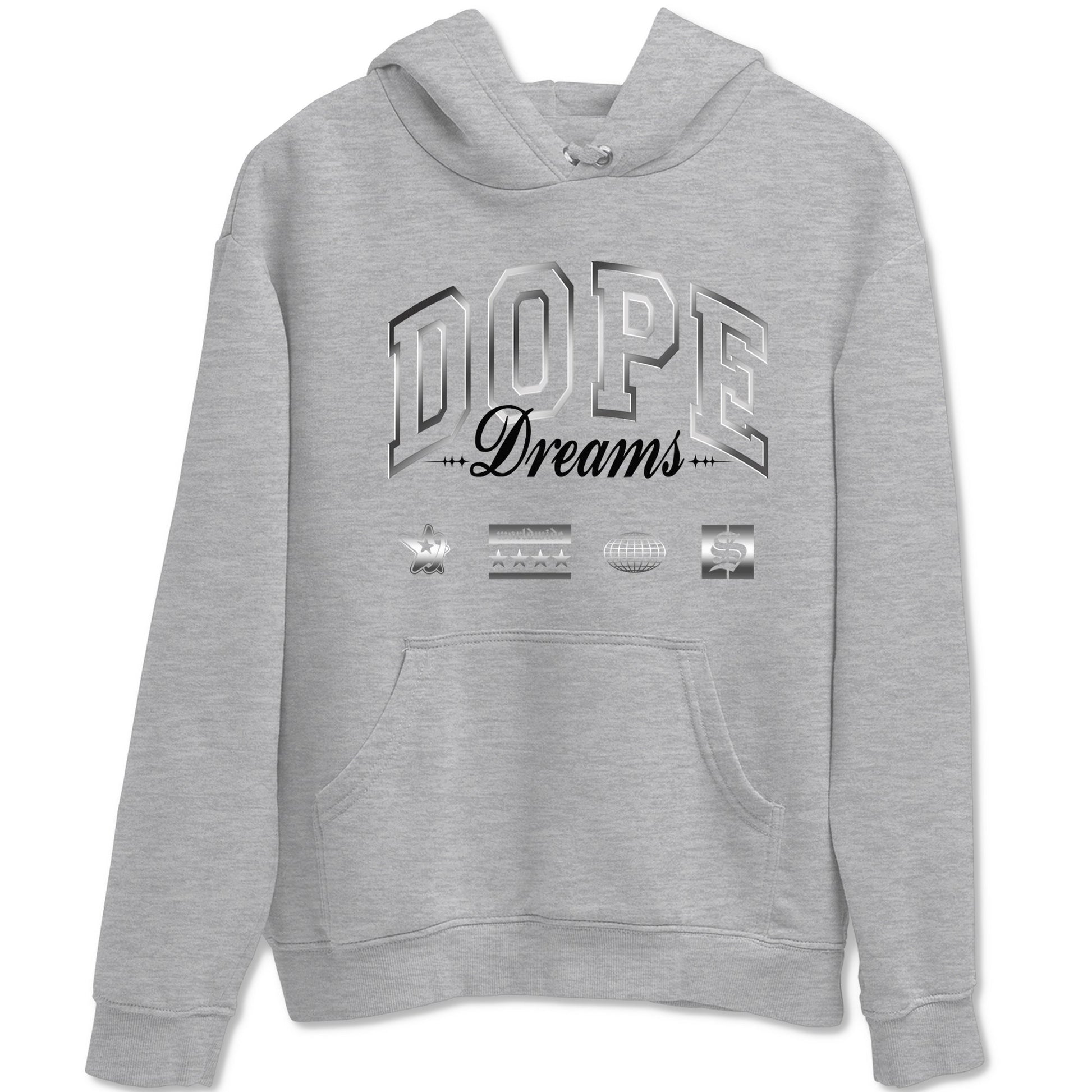 AE 1 Silver Metallic shirts to match jordans Dope Dreams graphic tees AE 1 Silver Metallic t shirts to match sneakers SNRT Sneaker Tees unisex cotton Heather Grey 2 shirts