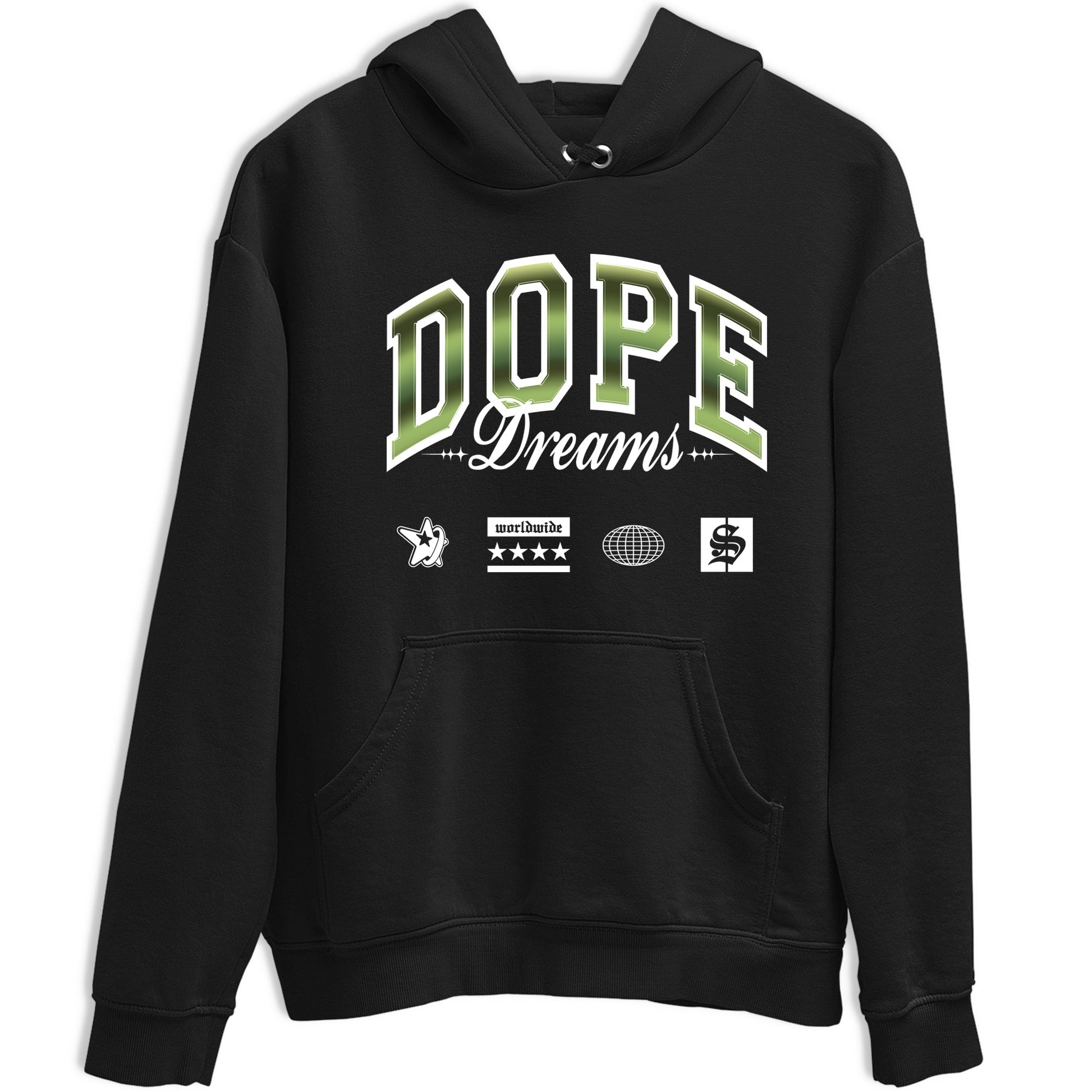 Sneaker match tees – Sneaker Tees To Match Air Foamposite One Pine Green Shoes – Dope Dreams Tee Black 2