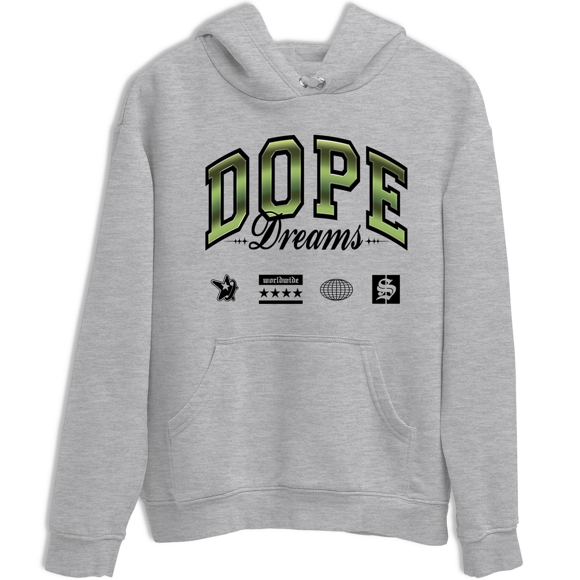 Sneaker match tees – Sneaker Tees To Match Air Foamposite One Pine Green Shoes – Dope Dreams Tee Heather Grey 2