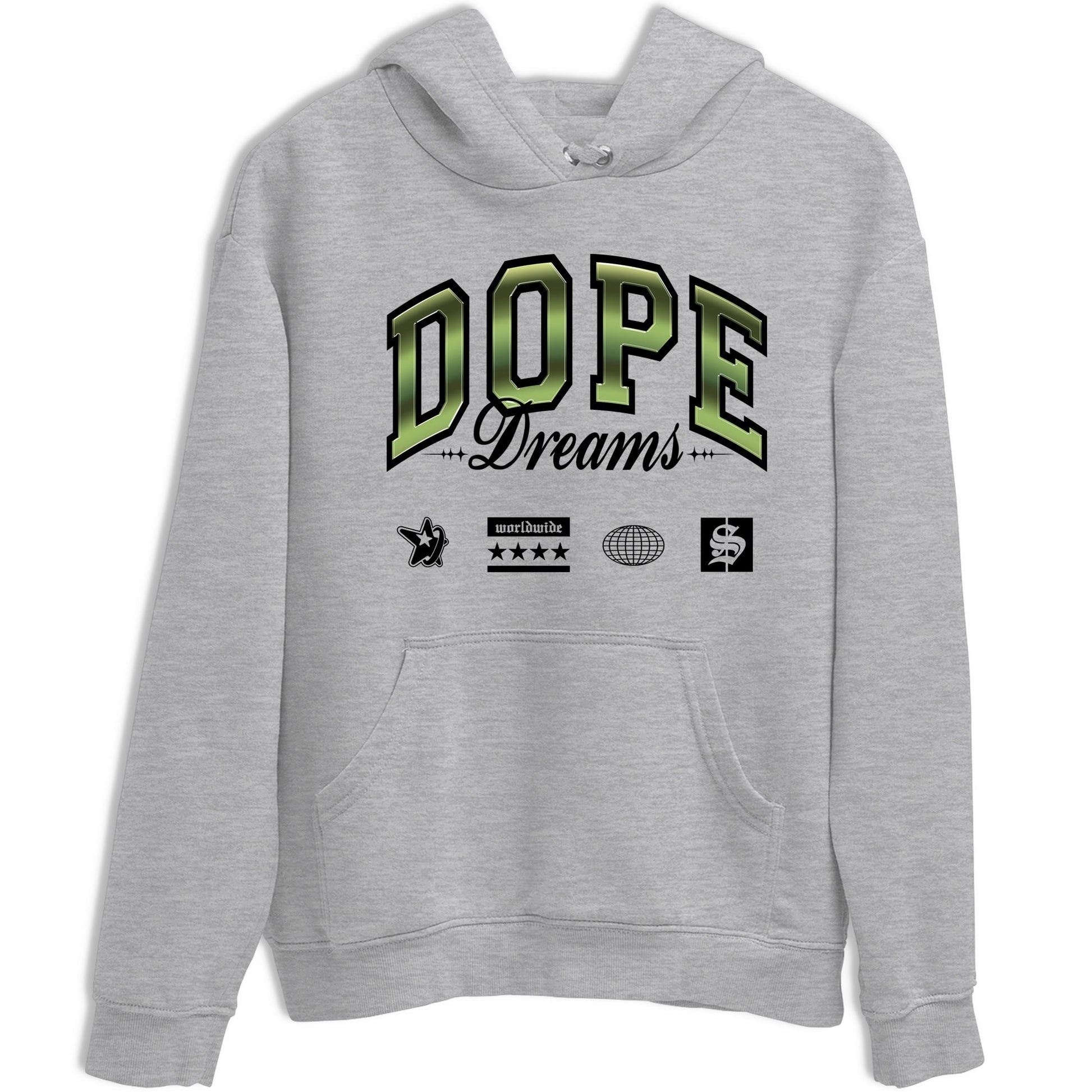 Sneaker match tees – Sneaker Tees To Match Air Foamposite One Pine Green Shoes – Dope Dreams Tee Heather Grey 2