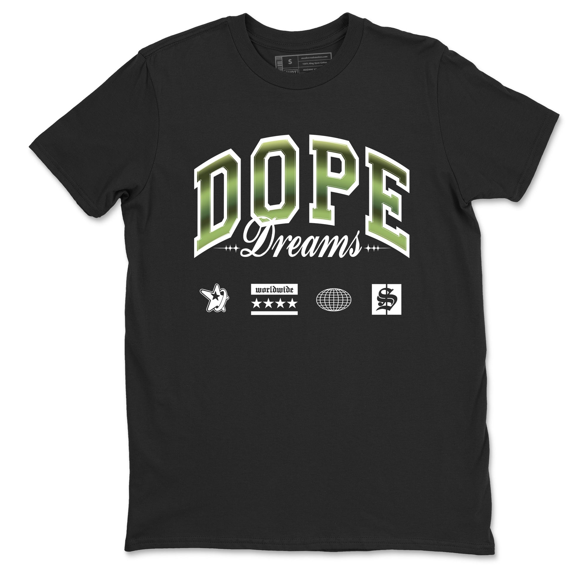 Sneaker match tees – Sneaker Tees To Match Air Foamposite One Pine Green Shoes – Dope Dreams Tee Black 2