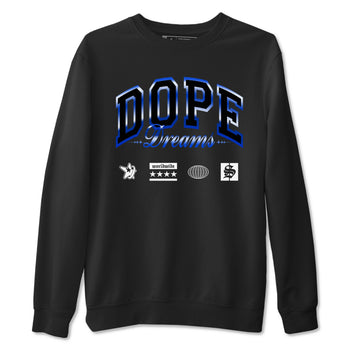 Air Foamposite One Royal shirts to match jordans Dope Dreams sneaker match tees Air Foamposite One Royal SNRT Sneaker Release Tees unisex cotton Black 2 crew neck shirts