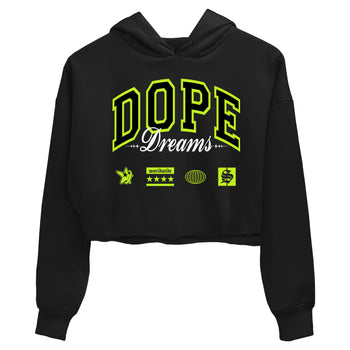 AF1 Volt shirts to match jordans Dope Dreams sneaker match tees Air Force 1 Volt match shoes to clothes SNRT Sneaker Tees unisex cotton Black 2 crop tee
