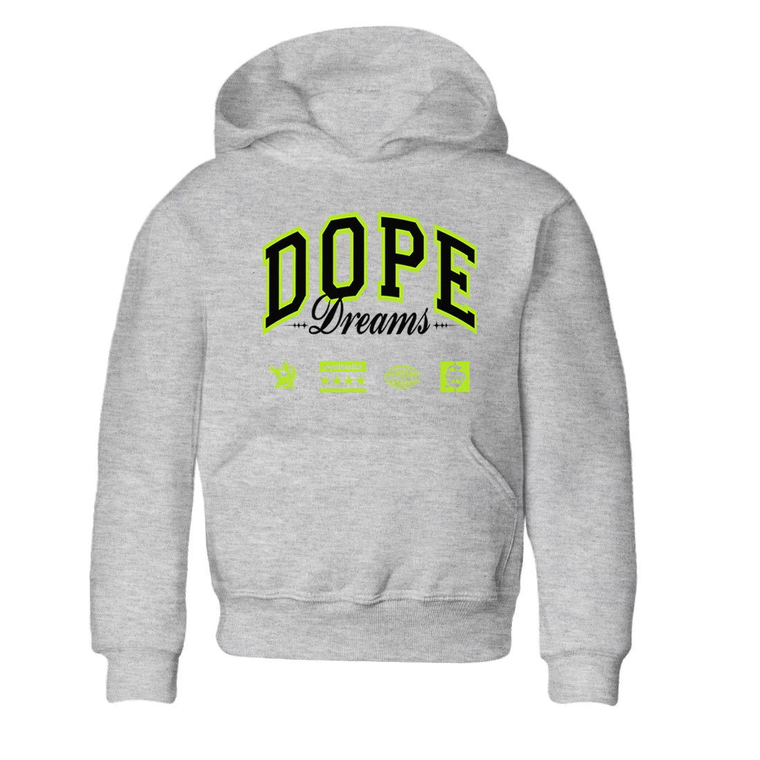 AF1 Volt shirts to match jordans Dope Dreams sneaker match tees Air Force 1 Volt match shoes to clothes SNRT Sneaker Tees Youth Baby Heather Grey 2 tee