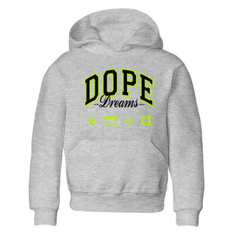 AF1 Volt shirts to match jordans Dope Dreams sneaker match tees Air Force 1 Volt match shoes to clothes SNRT Sneaker Tees Youth Baby Heather Grey 2 tee