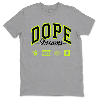 AF1 Volt shirts to match jordans Dope Dreams sneaker match tees Air Force 1 Volt match shoes to clothes SNRT Sneaker Tees unisex cotton Heather Grey 2 shirts