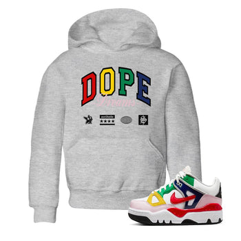 AF 3 Nigo shirtsto match jordans Dope Dreams sneaker match tees Air Force 3 Low x Nigo Blue Void and Tour Yellow match shoes to clothes SNRT Sneaker Tees Youth Baby Heather Grey 1 tee