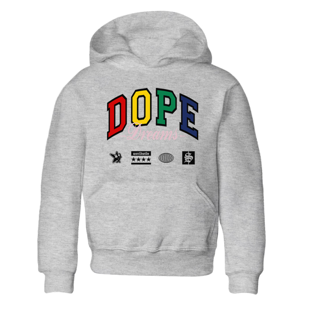 AF 3 Nigo shirtsto match jordans Dope Dreams sneaker match tees Air Force 3 Low x Nigo Blue Void and Tour Yellow match shoes to clothes SNRT Sneaker Tees Youth Baby Heather Grey 2 tee