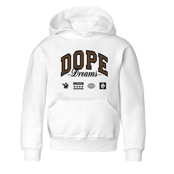 1s Mocha shirts to match jordans Dope Dreams sneaker match tees Air Jordan 1 Mocha match shoes to clothes SNRT Sneaker Tees Youth Baby White 2 tee