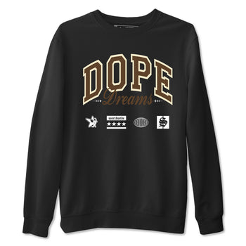 1s Mocha shirts to match jordans Dope Dreams sneaker match tees Air Jordan 1 Mocha match shoes to clothes SNRT Sneaker Tees unisex cotton Black 2 shirts