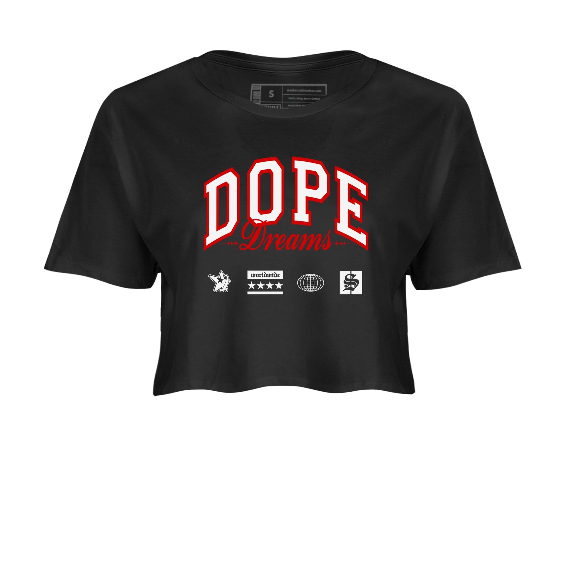 11s Bred Velvet shirts to match jordans Dope Dreams sneaker match tees Air Jordan 11 Bred Velvet SNRT Sneaker Release Tees unisex cotton Black 2 Crop Shirts