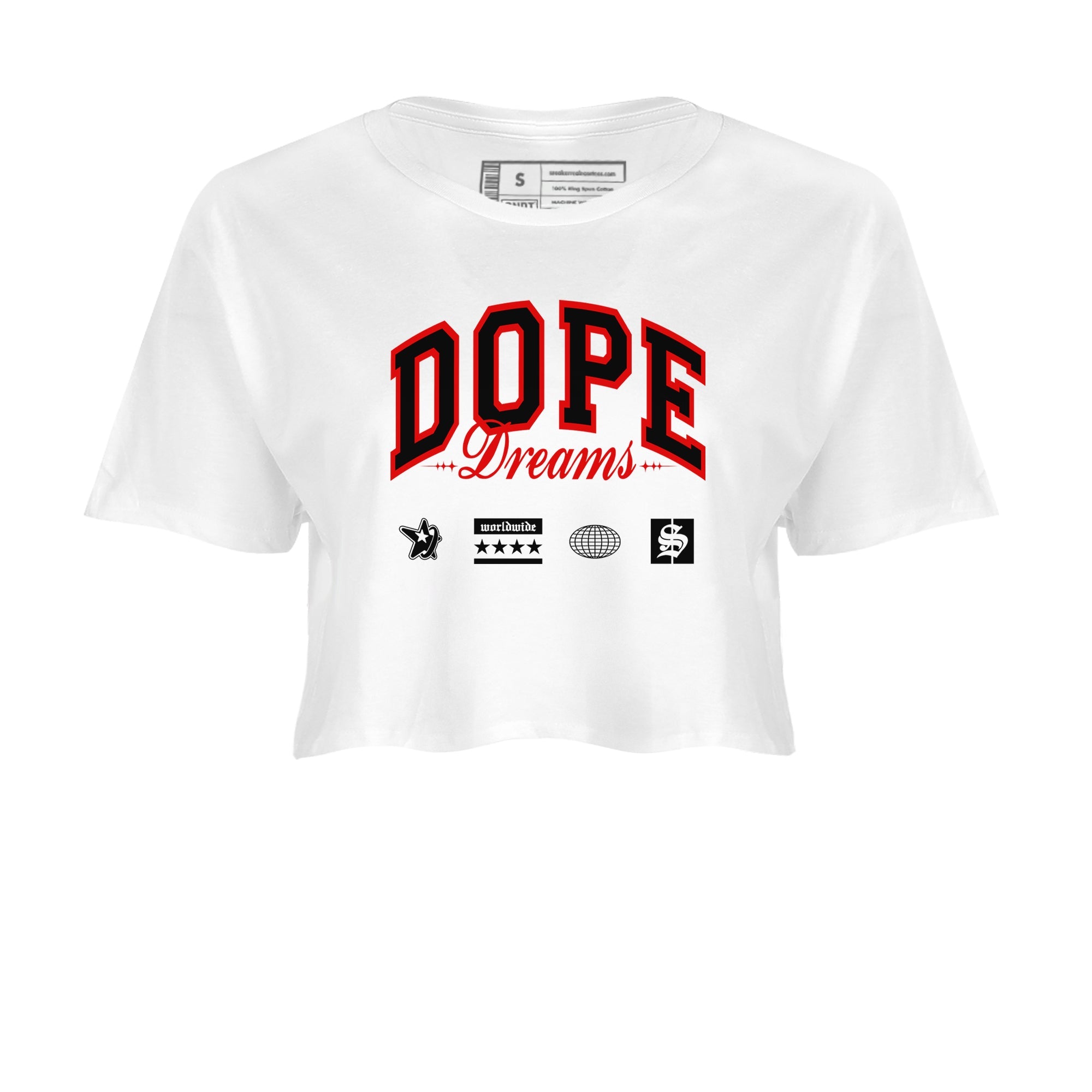 11s Bred Velvet shirts to match jordans Dope Dreams sneaker match tees Air Jordan 11 Bred Velvet SNRT Sneaker Release Tees unisex cotton White 2 Crop Shirts