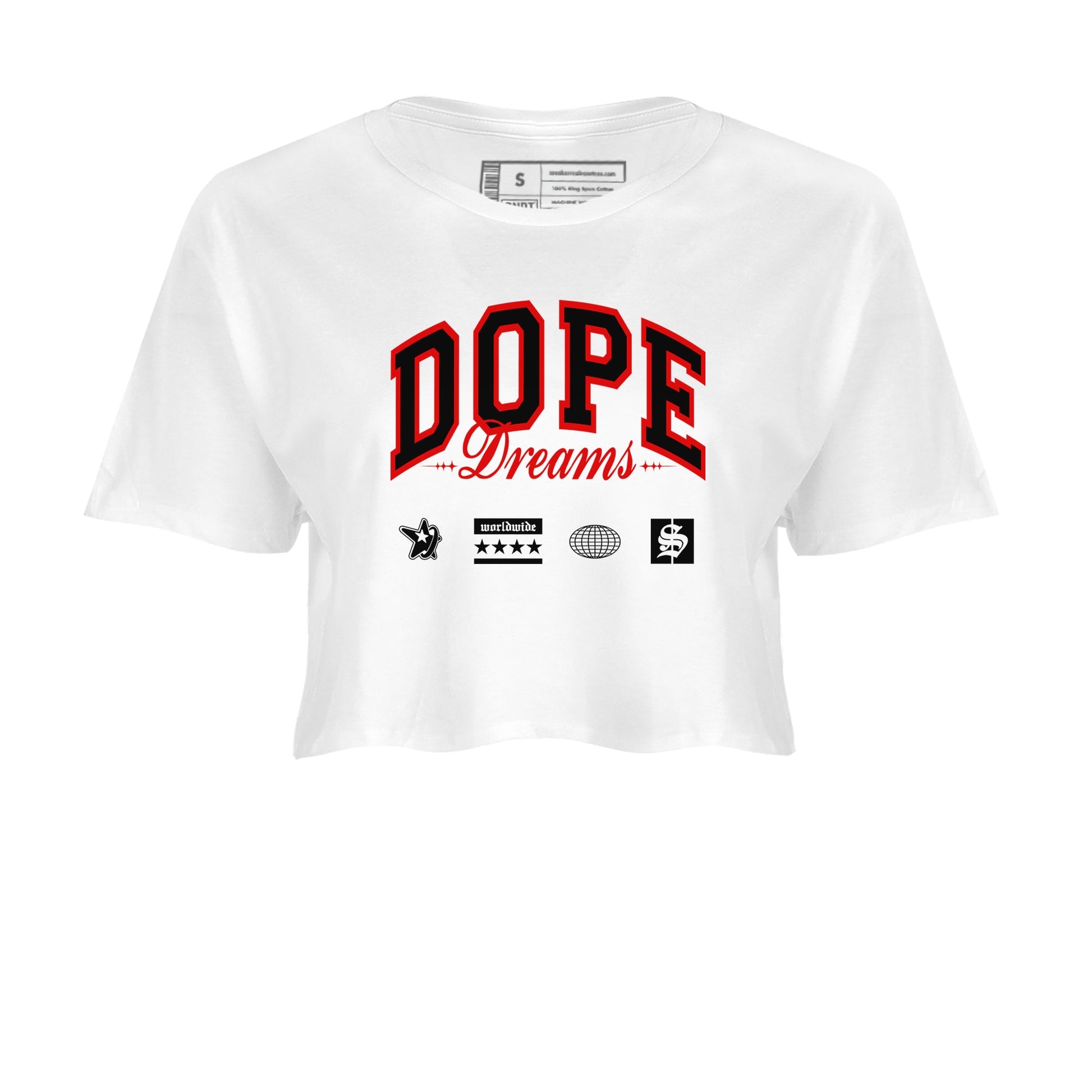 11s Bred Velvet shirts to match jordans Dope Dreams sneaker match tees Air Jordan 11 Bred Velvet SNRT Sneaker Release Tees unisex cotton White 2 Crop Shirts