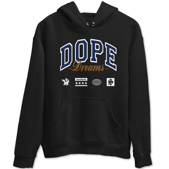 13s Midnight Navy shirts to match jordans Dope Dreams sneaker match tees Air Jordan 13 Midnight Navy SNRT Sneaker Release Tees unisex cotton Black 2 crew neck shirts