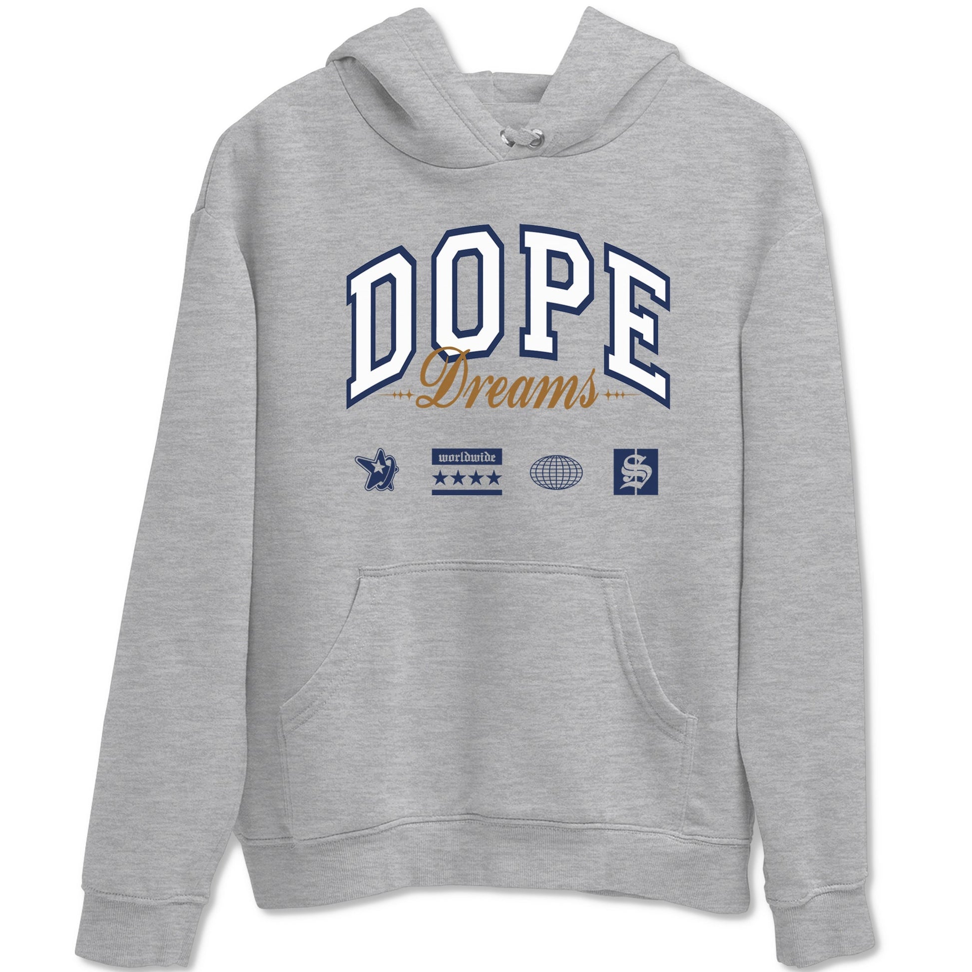 13s Midnight Navy shirts to match jordans Dope Dreams sneaker match tees Air Jordan 13 Midnight Navy SNRT Sneaker Release Tees unisex cotton Heather Grey 2 crew neck shirts