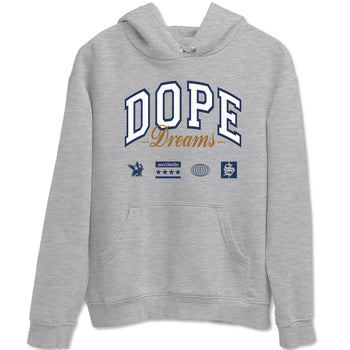 13s Midnight Navy shirts to match jordans Dope Dreams sneaker match tees Air Jordan 13 Midnight Navy SNRT Sneaker Release Tees unisex cotton Heather Grey 2 crew neck shirts