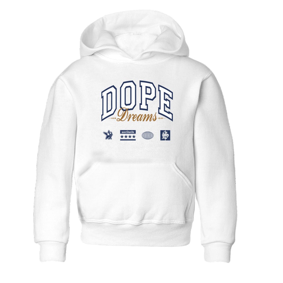 13s Midnight Navy shirts to match jordans Dope Dreams sneaker match tees Air Jordan 13 Midnight Navy SNRT Sneaker Release Tees Youth Baby White 2 crew neck shirts