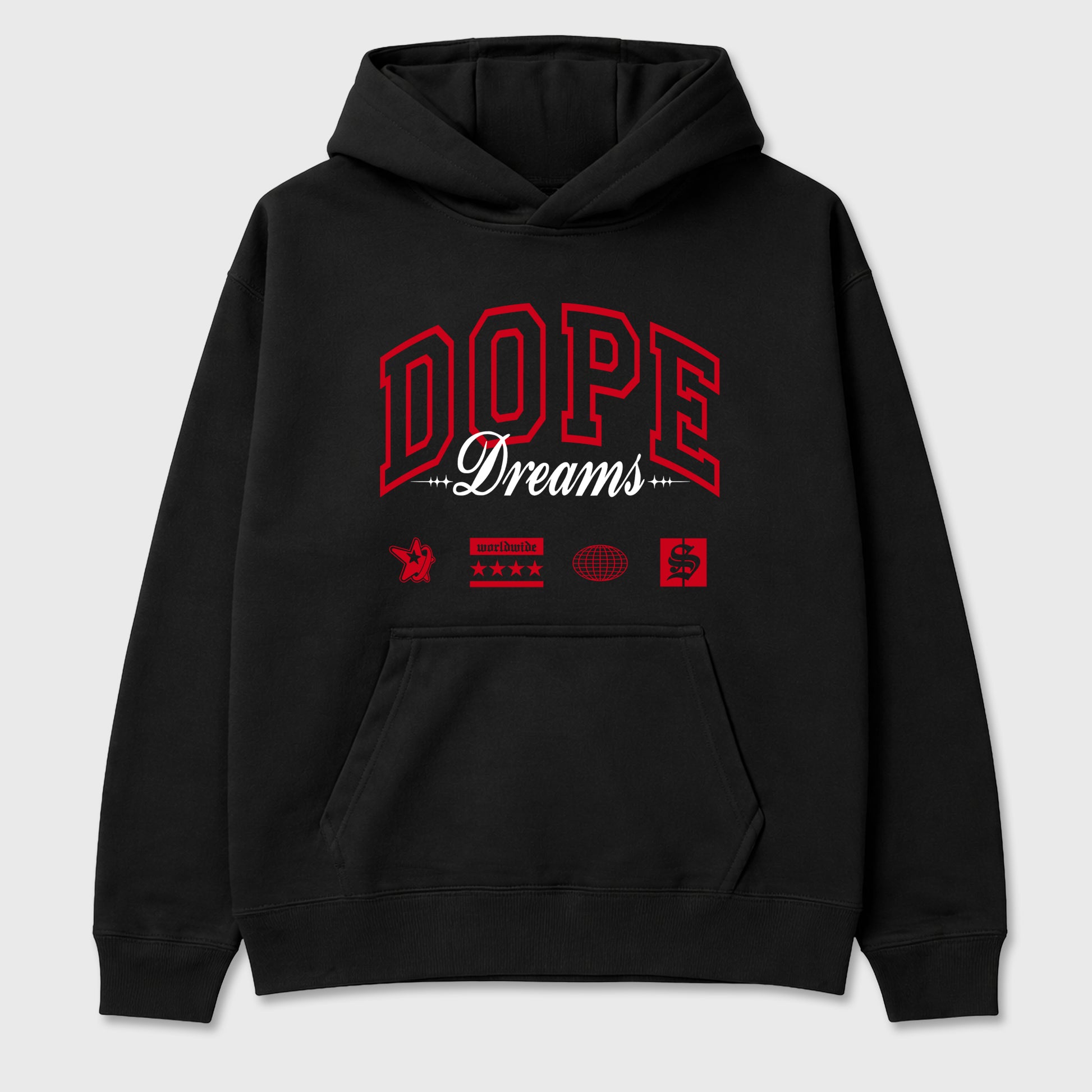 Sneaker match tees – Sneaker Tees To Match Air Jordan 13 University Red Shoes – Dope Dreams Tee Black 2