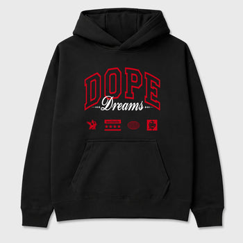 Sneaker match tees – Sneaker Tees To Match Air Jordan 13 University Red Shoes – Dope Dreams Tee Black 2