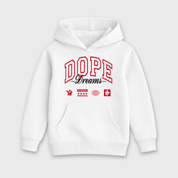 Sneaker match tees – Sneaker Tees To Match Air Jordan 13 University Red Shoes – Dope Dreams Kids T-Shirt White 2