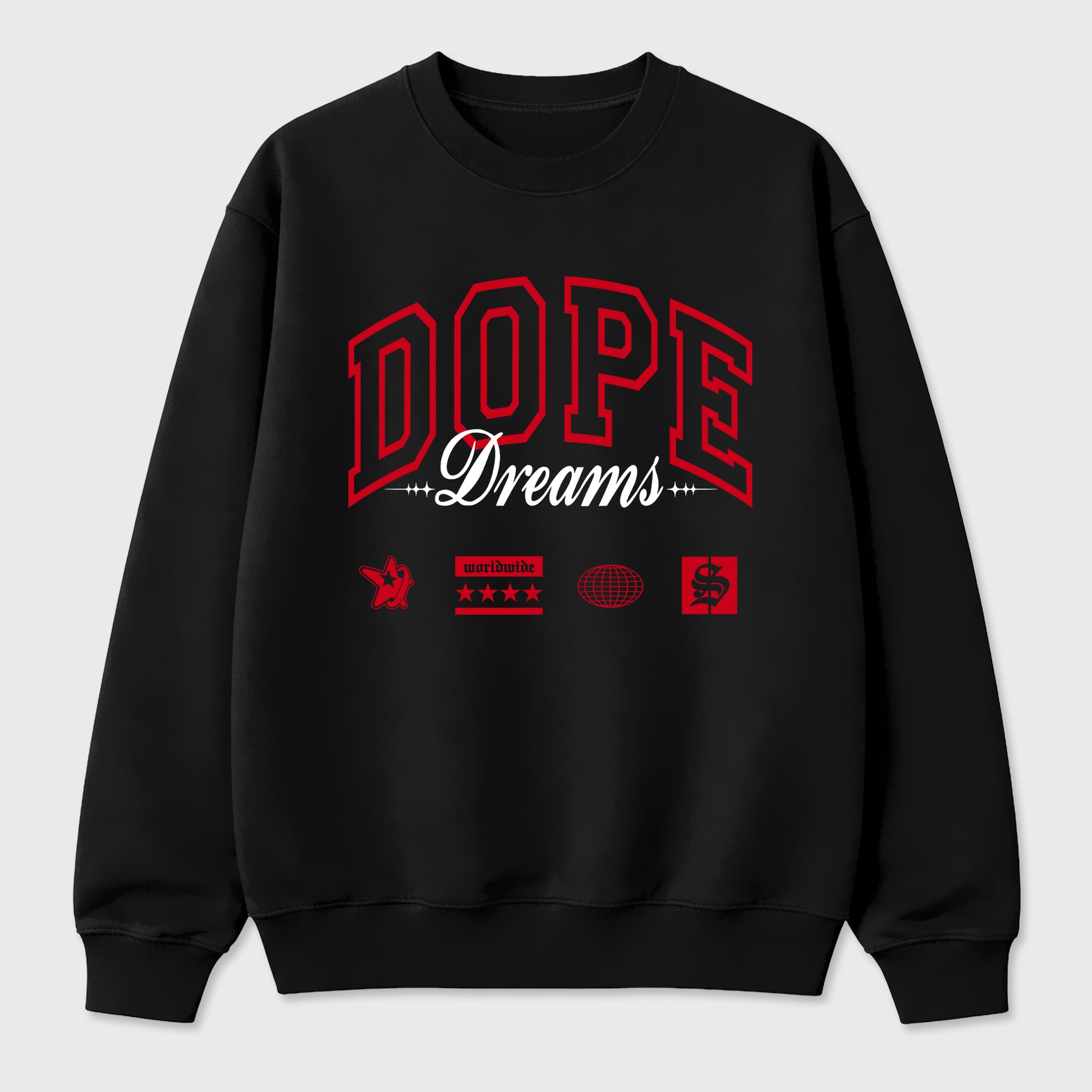 Sneaker match tees – Sneaker Tees To Match Air Jordan 13 University Red Shoes – Dope Dreams Tee Black 2