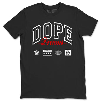 Air Jordan 14 Black Toe t shirts to match sneakers Dope Dreams sneaker match tees 14s Black Toe sneaker match tee SNRT Sneaker Tees unisex cotton Black 2 shirts