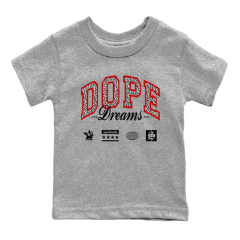 3s Black Cement shirts to match jordans Dope Dreams sneaker match tees Air Jordan 3 Retro OG Black Cement match shoes to clothes SNRT Sneaker Tees Youth Baby Heather Grey 2 tee