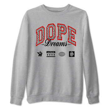 3s Black Cement shirts to match jordans Dope Dreams sneaker match tees Air Jordan 3 Retro OG Black Cement match shoes to clothes SNRT Sneaker Tees unisex cotton Heather Grey 2 shirts