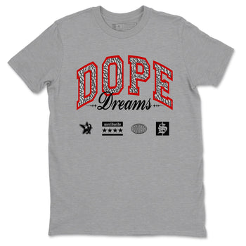 3s Black Cement shirts to match jordans Dope Dreams sneaker match tees Air Jordan 3 Retro OG Black Cement match shoes to clothes SNRT Sneaker Tees unisex cotton Heather Grey 2 shirts