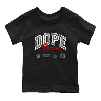 3s Cement Grey shirts to match jordans Dope Dreams sneaker match tees Air Jordan 3 Cement Grey SNRT Sneaker Release Tees Youth Baby Black 2 crew neck shirts