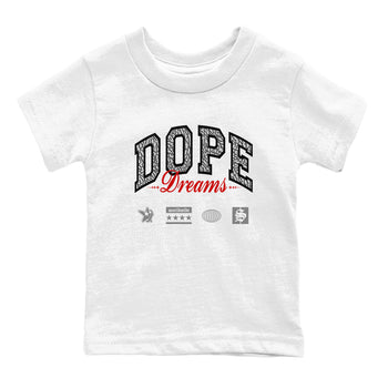 3s Cement Grey shirts to match jordans Dope Dreams sneaker match tees Air Jordan 3 Cement Grey SNRT Sneaker Release Tees Youth Baby White 2 crew neck shirts