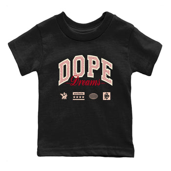 3s Valentines Day shirts to match jordans Dope Dreams best t shirts to wear with jordans Air Jordan 3 Valentines Day match shoes to clothes SNRT Sneaker Tees Youth Baby Black 2 tee