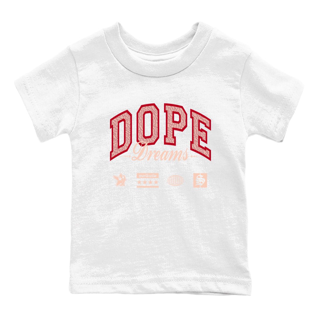 3s Valentines Day shirts to match jordans Dope Dreams best t shirts to wear with jordans Air Jordan 3 Valentines Day match shoes to clothes SNRT Sneaker Tees Youth Baby White 2 tee