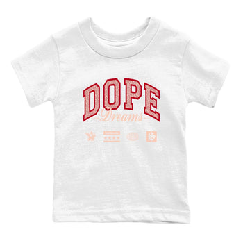 3s Valentines Day shirts to match jordans Dope Dreams best t shirts to wear with jordans Air Jordan 3 Valentines Day match shoes to clothes SNRT Sneaker Tees Youth Baby White 2 tee