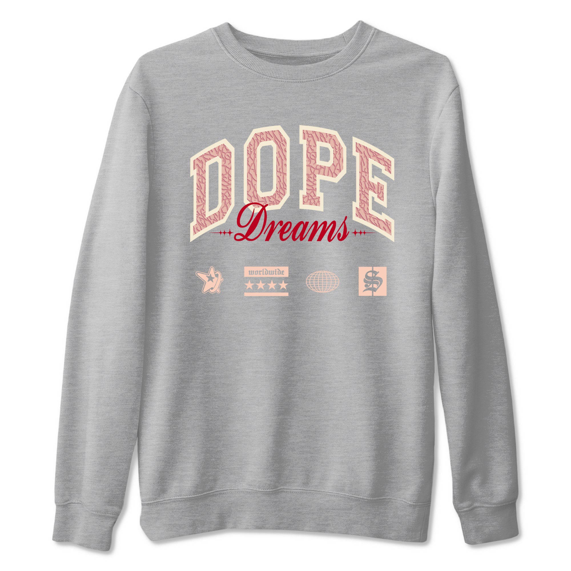 3s Valentines Day shirts to match jordans Dope Dreams best t shirts to wear with jordans Air Jordan 3 Valentines Day match shoes to clothes SNRT Sneaker Tees unisex cotton Heather Grey 2 shirts