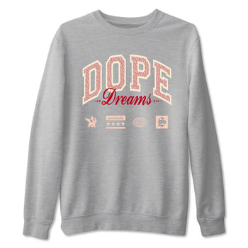 3s Valentines Day shirts to match jordans Dope Dreams best t shirts to wear with jordans Air Jordan 3 Valentines Day match shoes to clothes SNRT Sneaker Tees unisex cotton Heather Grey 2 shirts